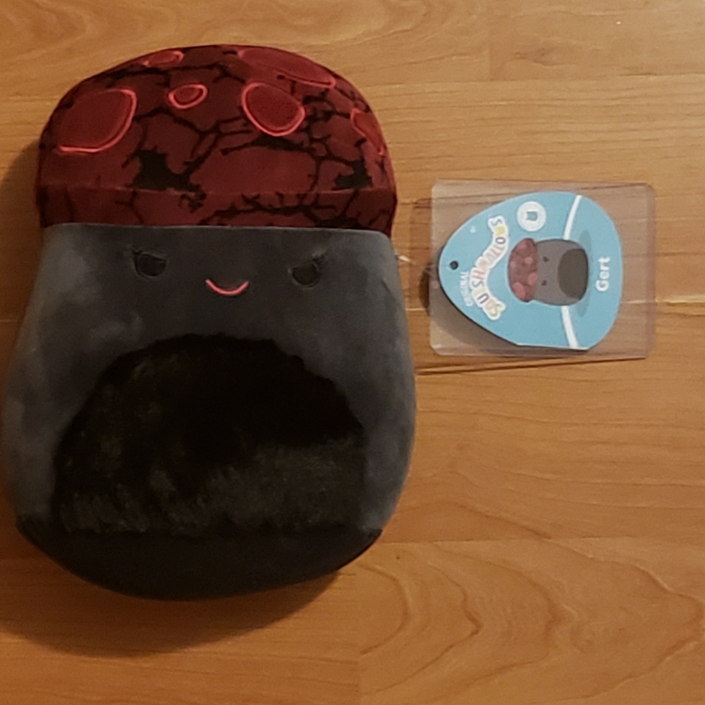 RARE - FTM Tag‼️ Squishmallows Gert the Mushroom